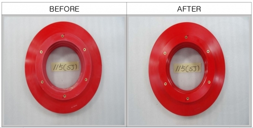 Repair for ION implanter Bushing